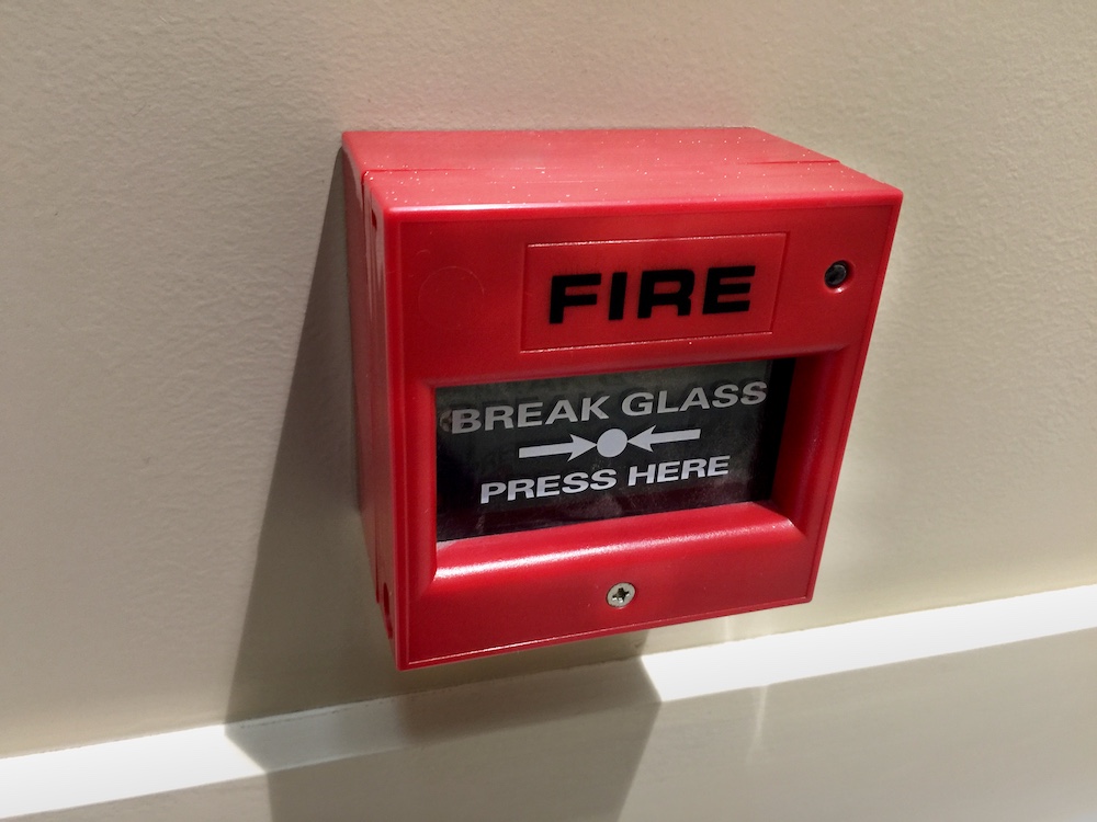 Fire Alarm Button